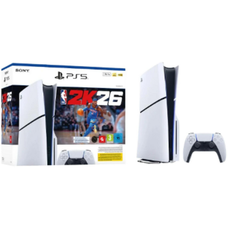 SONY Playstation 5 CD Versiyon / NBA2K26 Bundle Konsol Beyaz